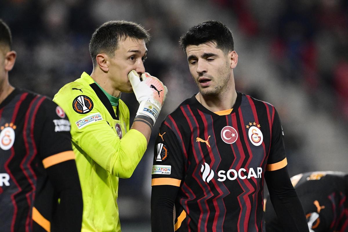 Morata, en su nueva etapa en el Galatasaray