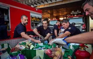 Un contingente de 64 personas con 37 bomberos parte hoy de Mallorca hacia Valencia