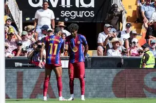 LaLiga EA Sports: Valencia - Barcelona, en imágenes