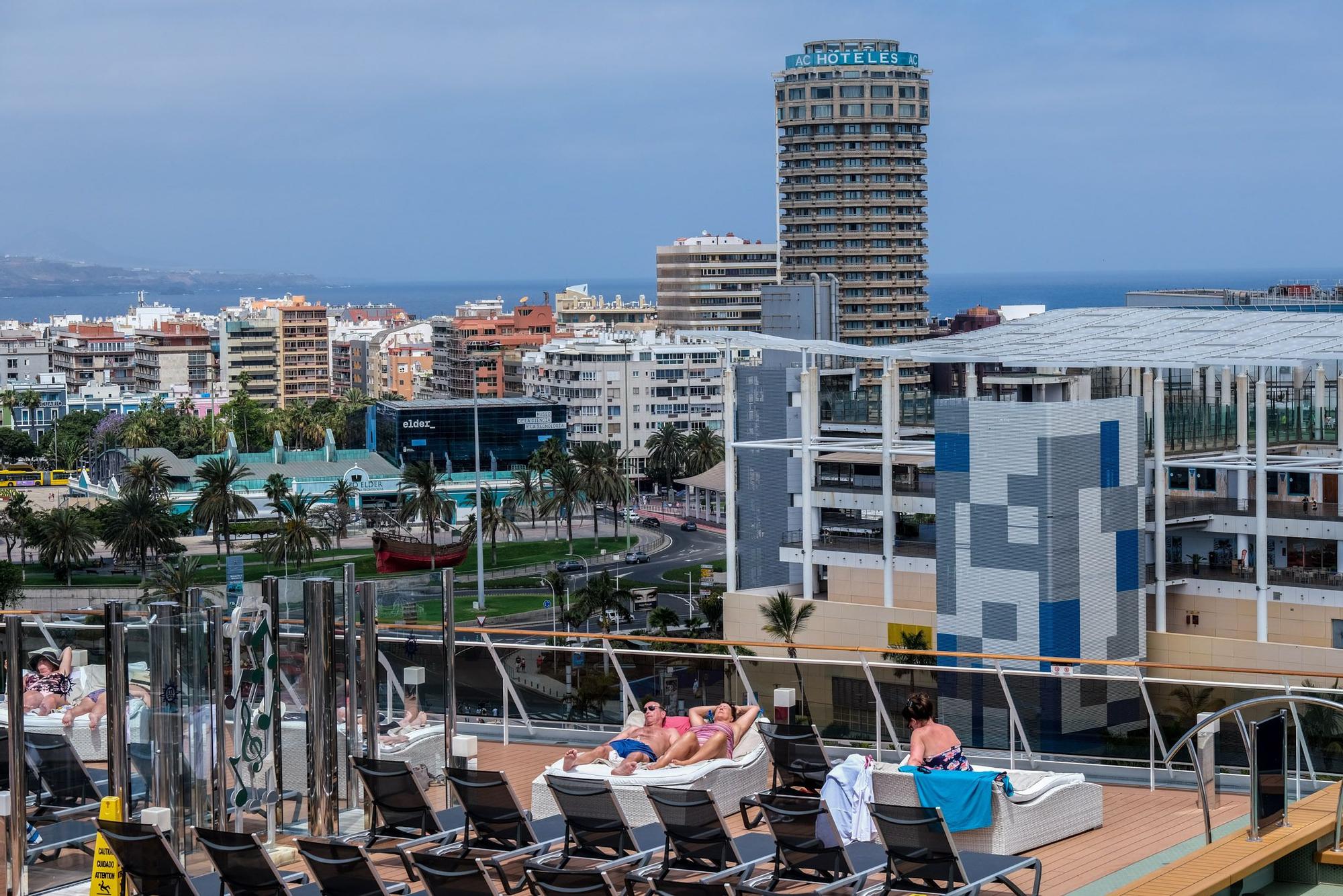 Visita al crucero 'Virtuosa' de MSC