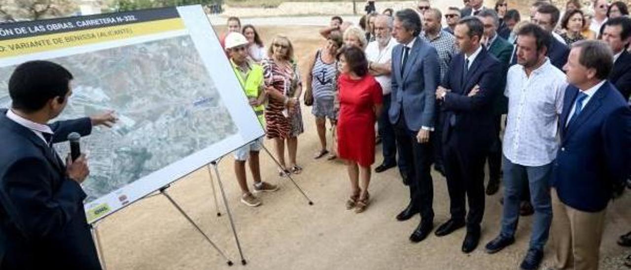 Última visita de Sáenz de Santamaría y el ministro De la Serna: en Benissa.