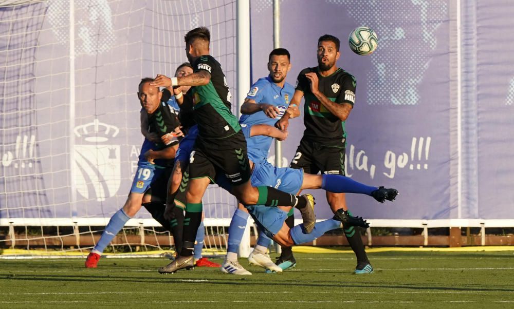 Las mejores imágenes del partido entre el Fuenlabrada y el Elche