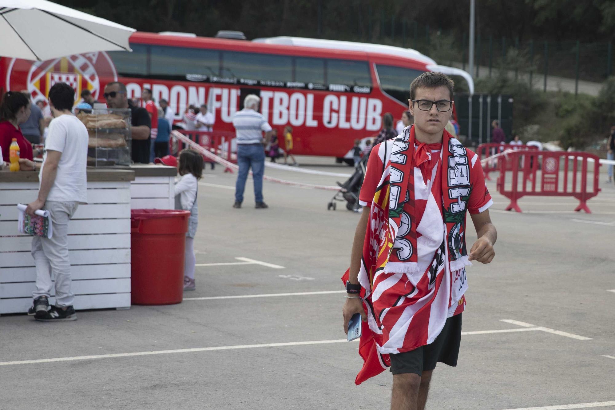 Entrenament obert del Girona FC a Montilivi per les Fires de Girona