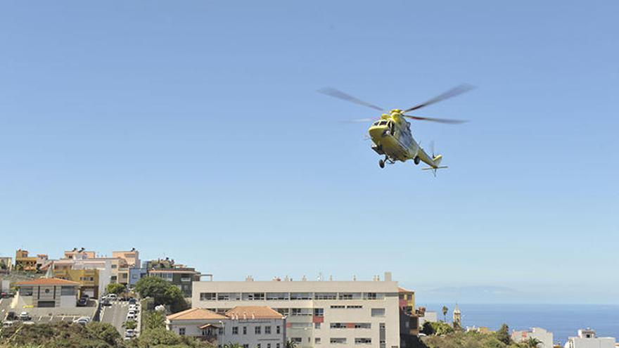 Imagen de archivo de un helicóptero en la misma zona del accidente.