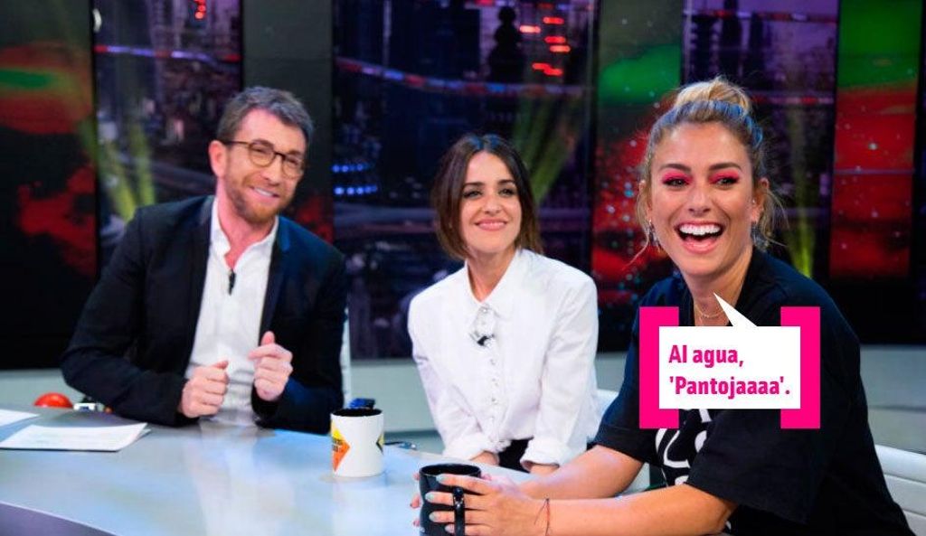 Blanca Suárez y Macarena García de 'jiji, jaja' en 'El Hormiguero'