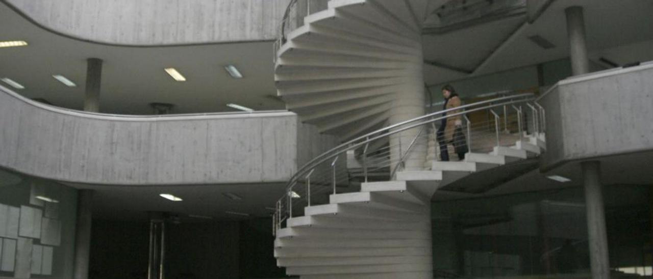 Vista del interior de los juzgados de A Coruña. |   // L .O.