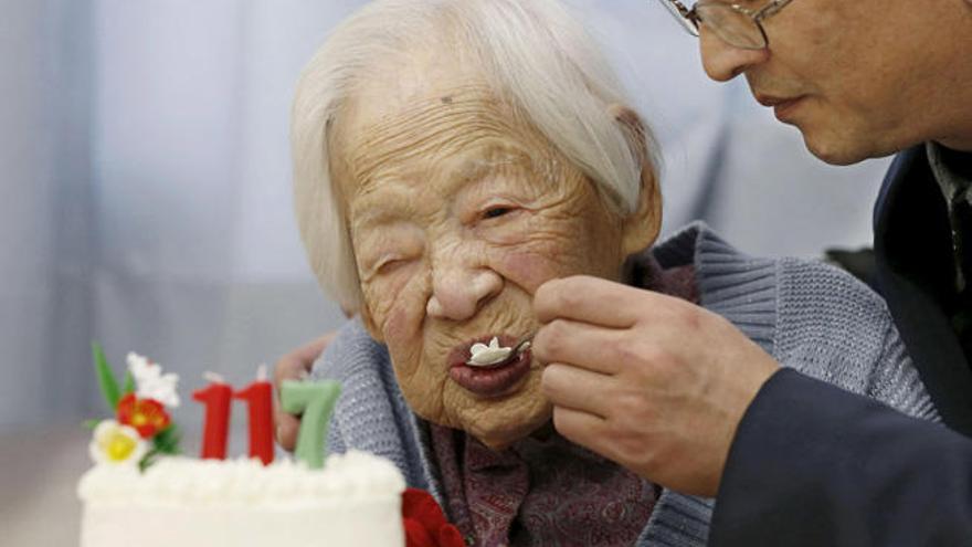 Misao Okawa era la persona más anciana del mundo.