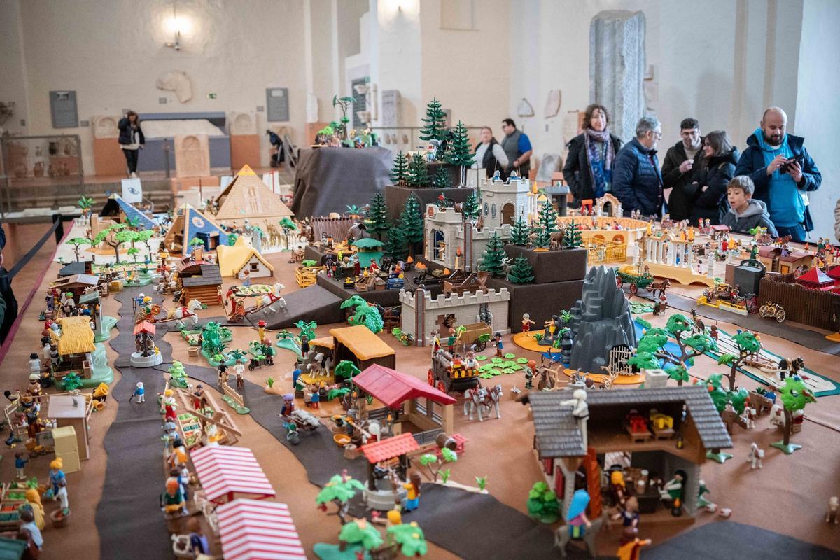 Espectacular Belén de Playmobil en la capital extremeña.