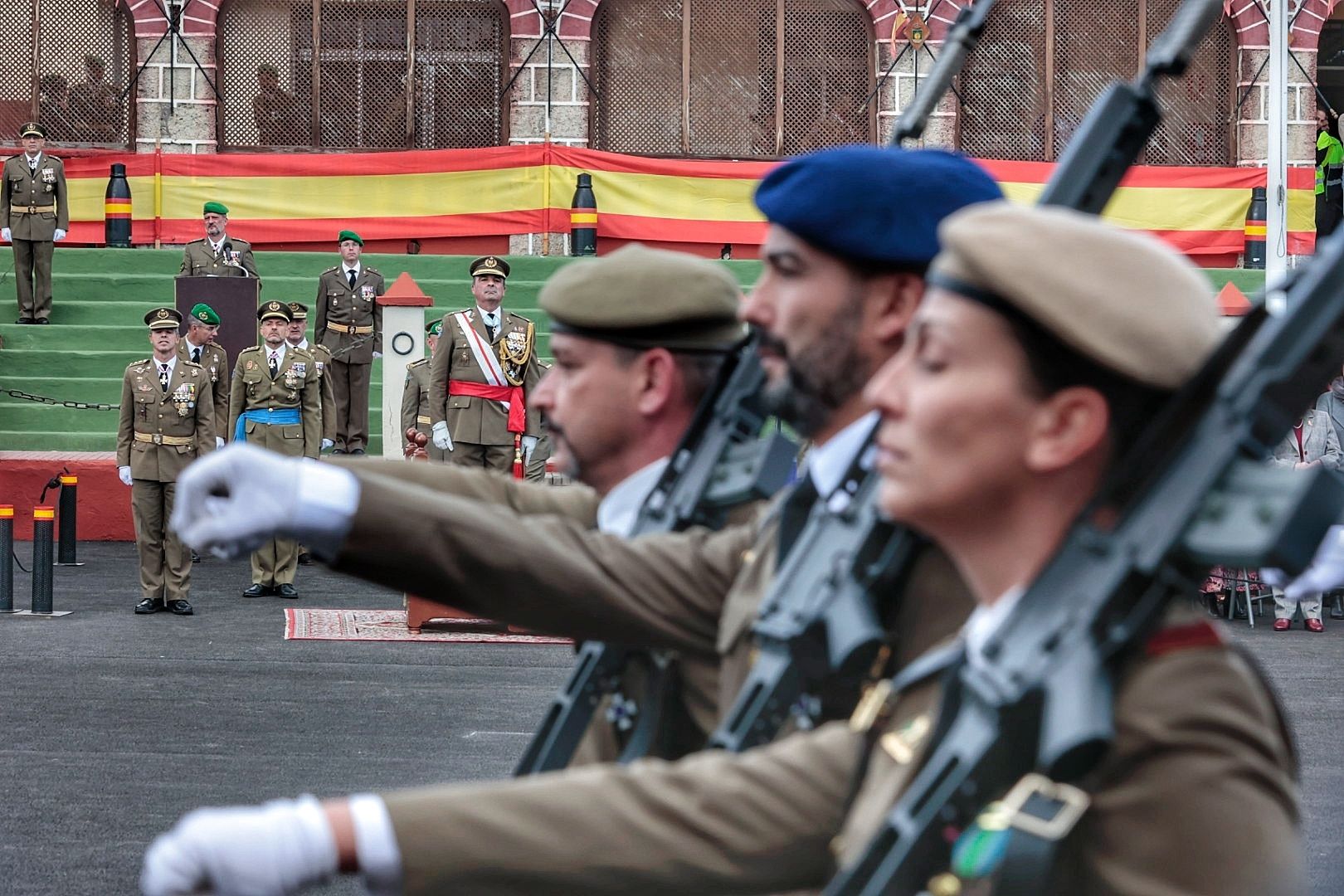 Acto militar por San Juan Bosco, patrón de los especialistas del Ejército