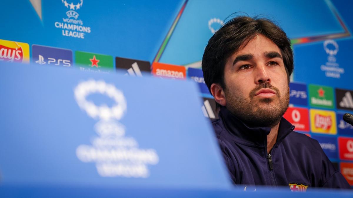 Pere Romeu en rueda de prensa