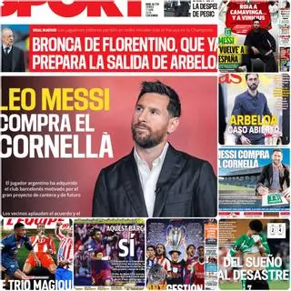 Protagonismo total para Messi... ¡también en Madrid!