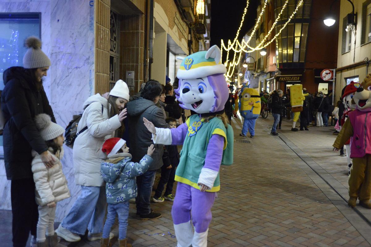 GALERÍA | Papá Noel anticipa su visita a Benavente
