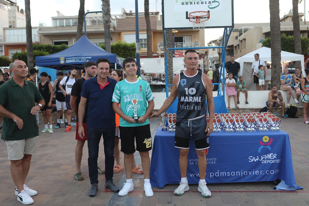 Finales y entrga de premios del del 3x3 de baloncesto de la Ribera