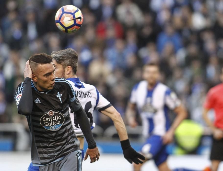 El Dépor cae en el derbi ante el Celta