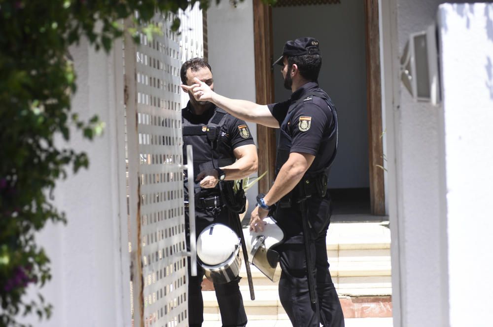 Al menos cinco detenidos y mil plantas de marihuana decomisadas en una operación en Murcia