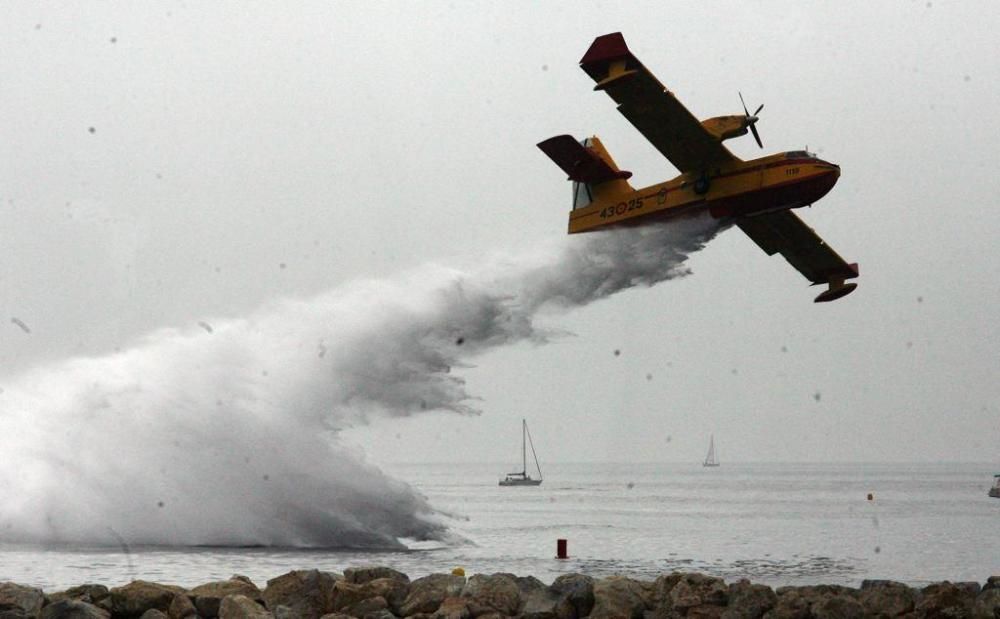 Así fueron los festivales aéreos de 2009 y 2010 en Málaga