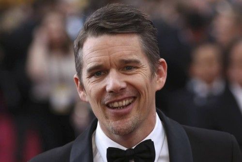 Actor Ethan Hawke arrives at the 87th Academy Awards in Hollywood