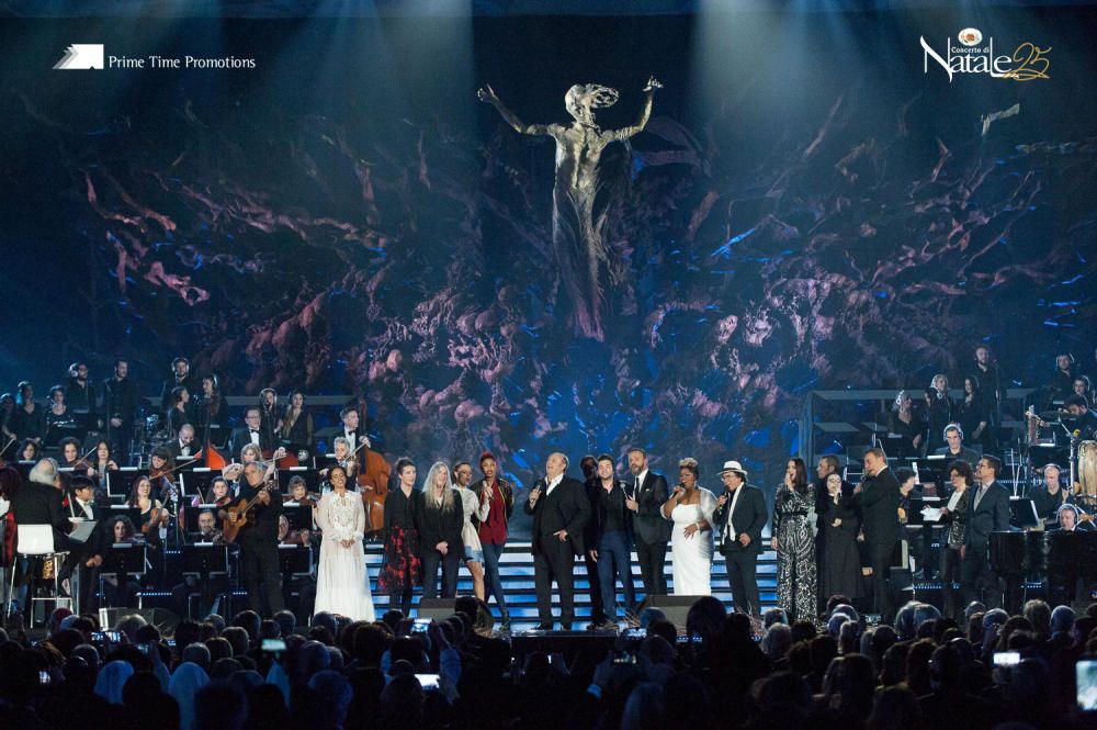 Actuación de Hevia en el Concierto de Navidad del Vaticano