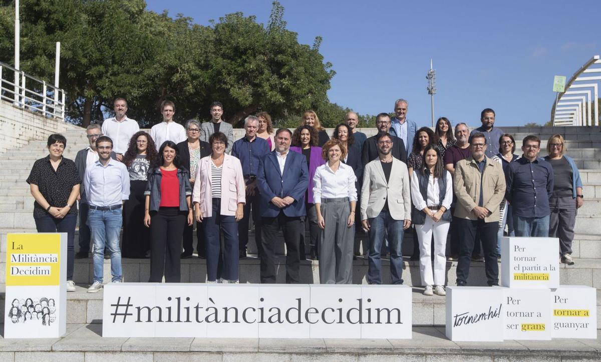 Junqueras insta al «dret a decidir» de la militància d’ERC