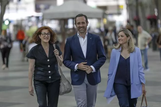 Bauzá, con sus ciudadanos en Palma