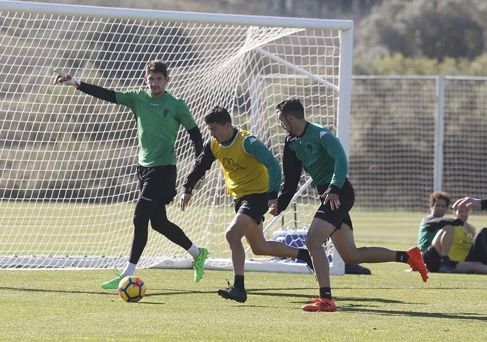 Último sesión del Córdoba CF en Montecastillo.