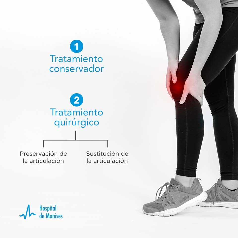 Tipos de tratamientos más recurrentes en los pacientes con dolores de rodilla.