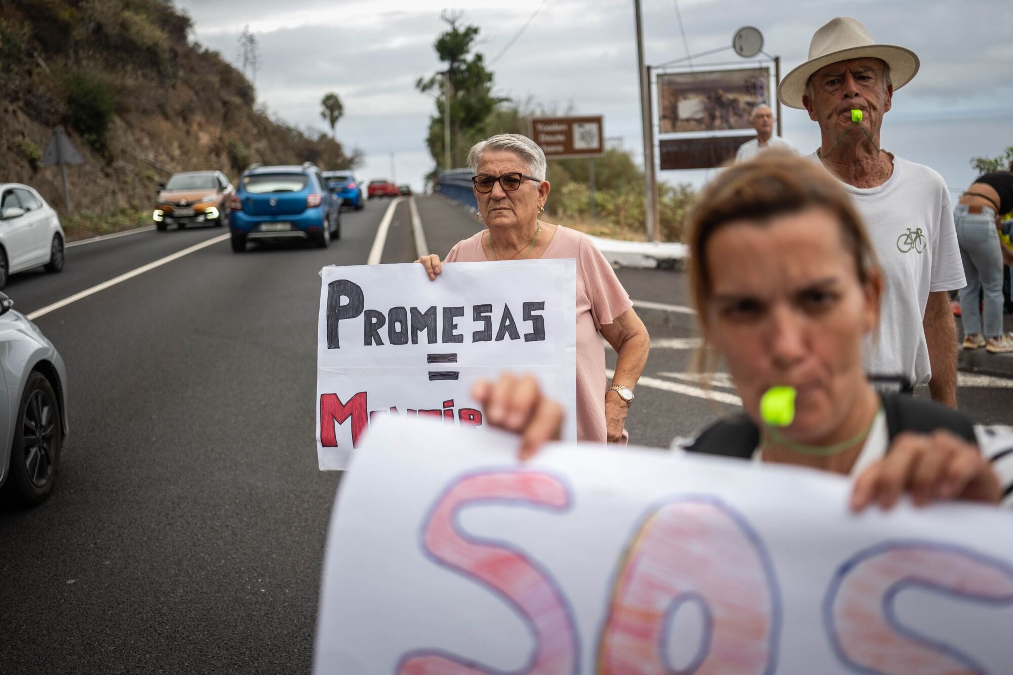 Movilización en defensa de la costa de San Juan de La Rambla