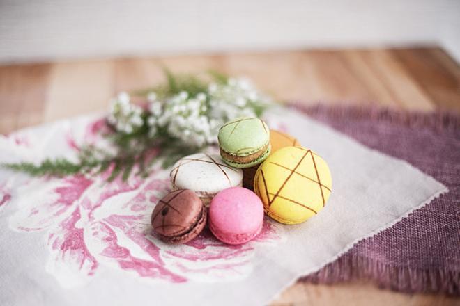 Postres de boda que sustituyen a la tarta: Macarons