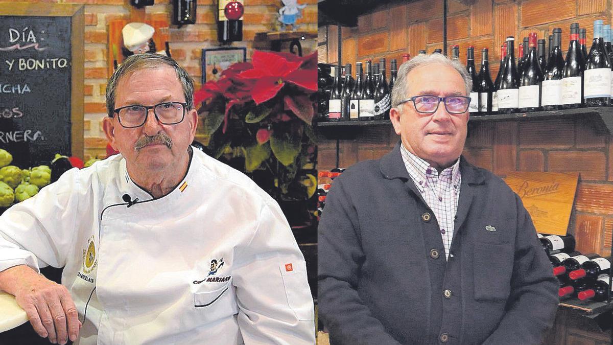 Mariano Martín y Paco Viñolo