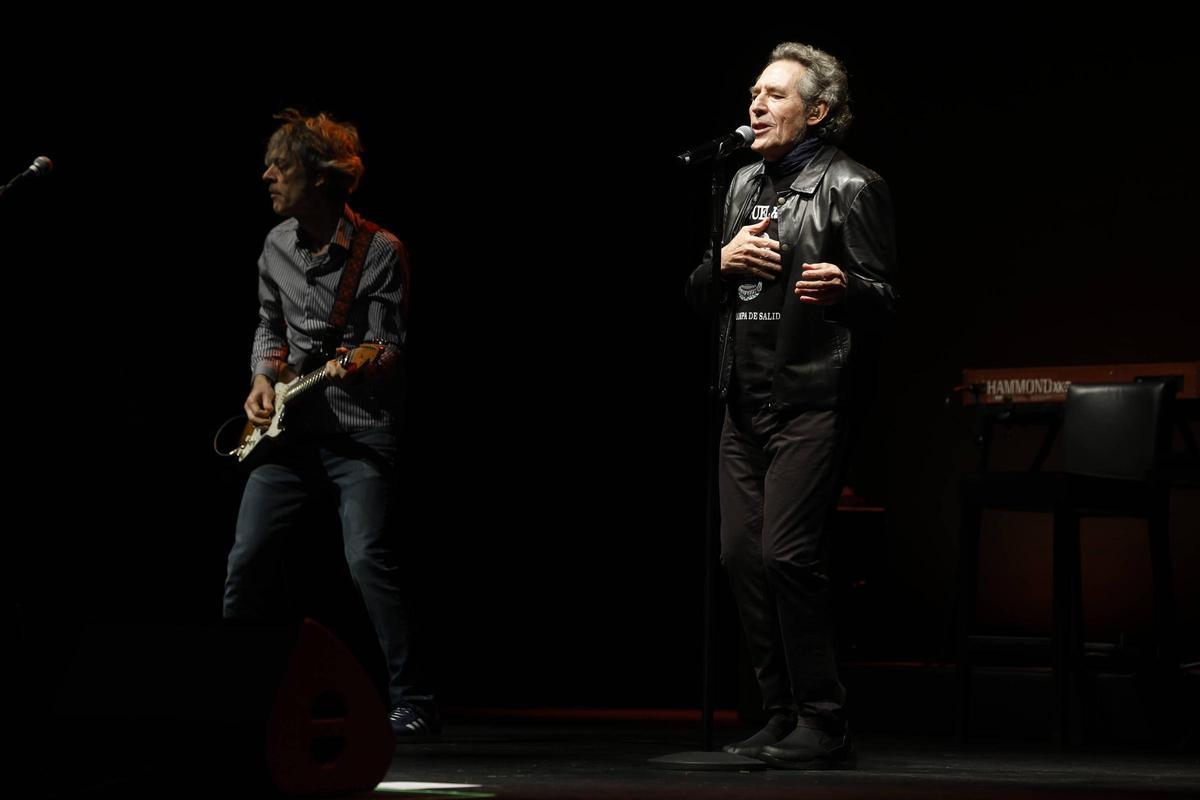 Concierto de Miguel Ríos en el Teatro de La Laboral