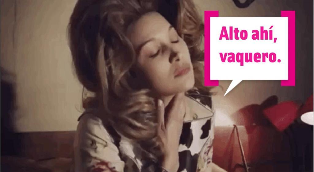 Pelos cardados al límite y mucho Oeste.