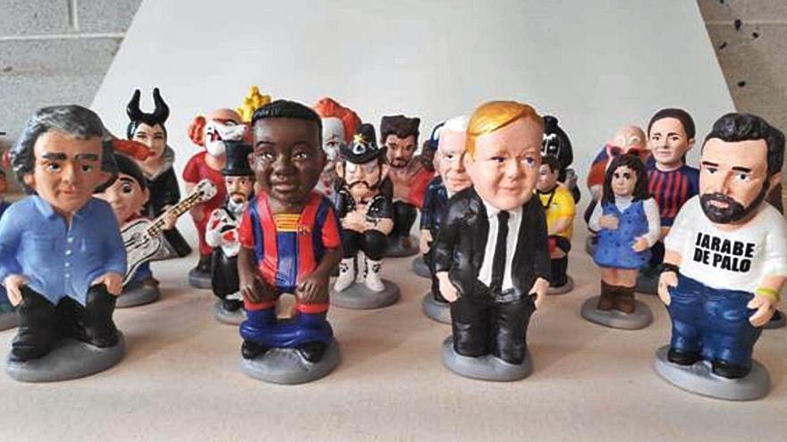 Torroella Ansu Fati i Koeman, nous caganers