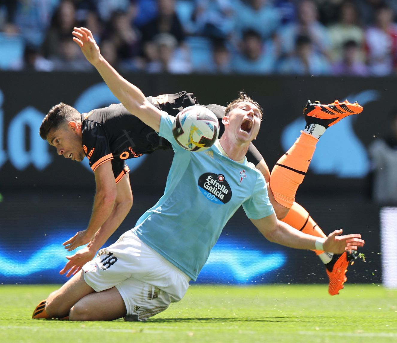 Las mejores imágenes del Celta - Valencia