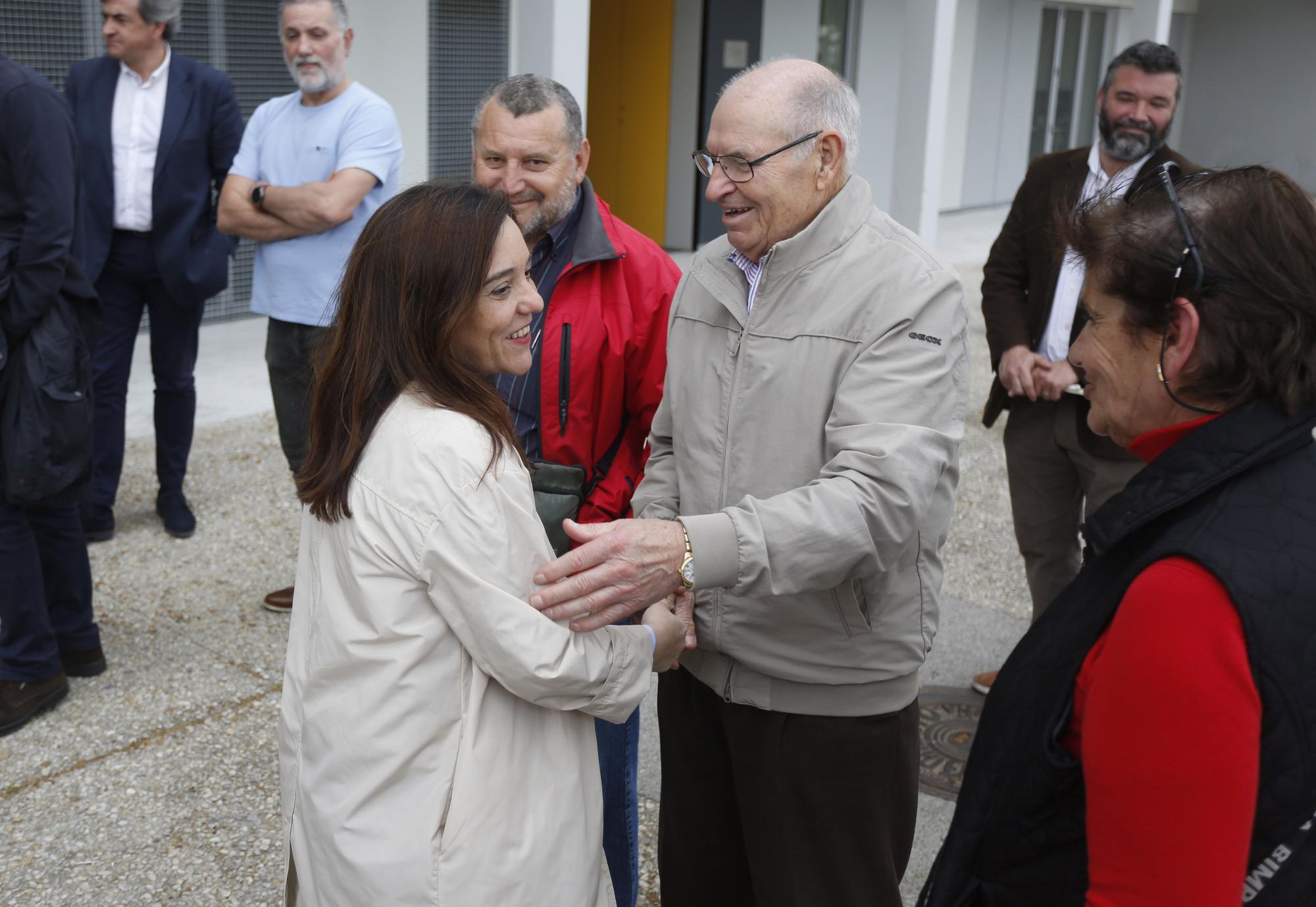 Visita a las instalaciones del centro García Sabell tras su reforma