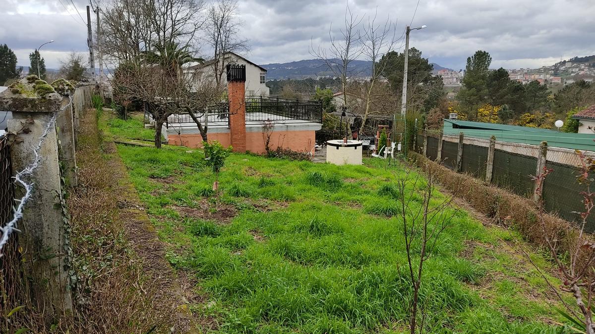 La casa galpón en la que residía el detenido. Está al lado de la vivienda de las víctimas // J. F.