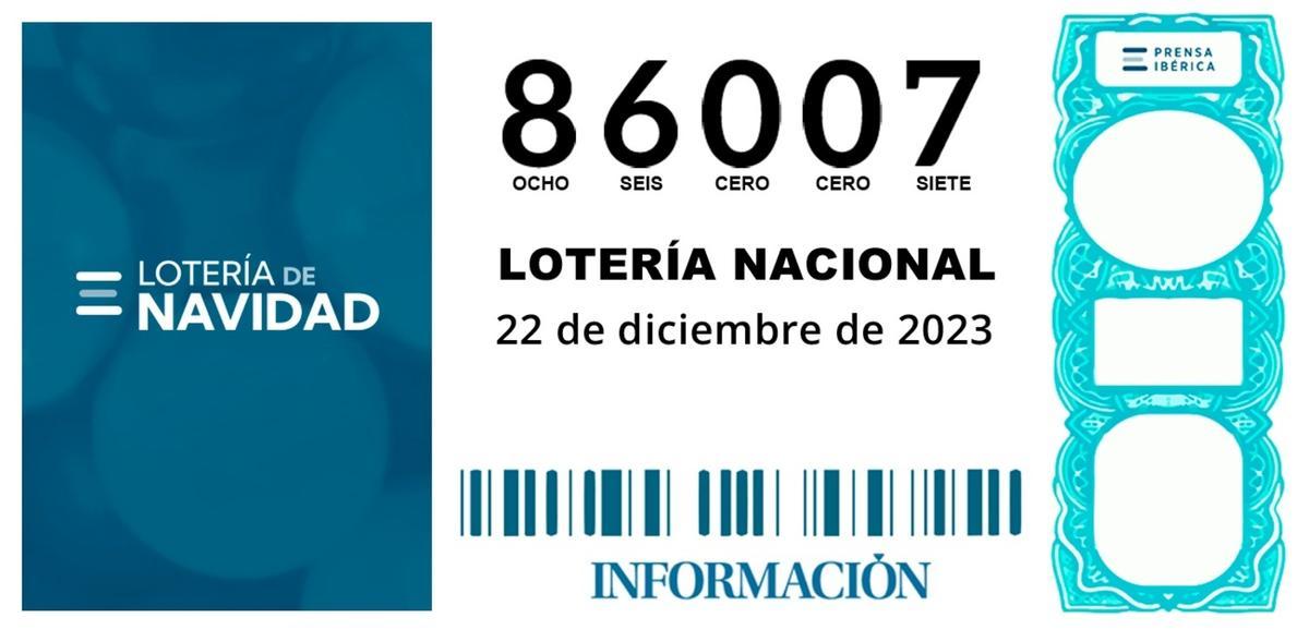 86.007: ¿Dónde ha tocado el quinto premio en Alicante?