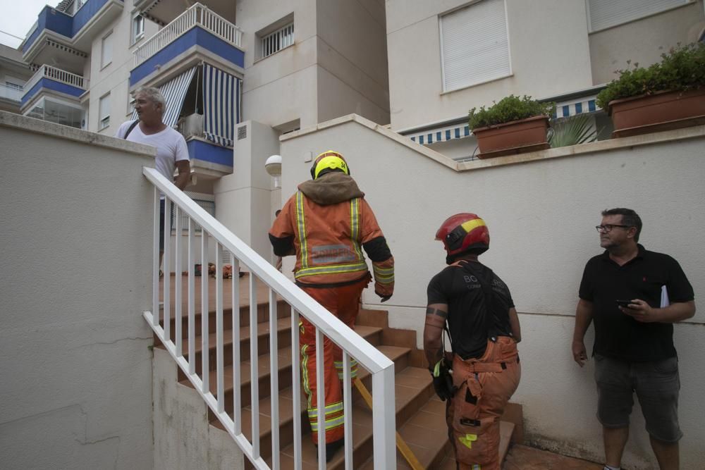 Incendio en una vivienda de Canet d'En Berenguer