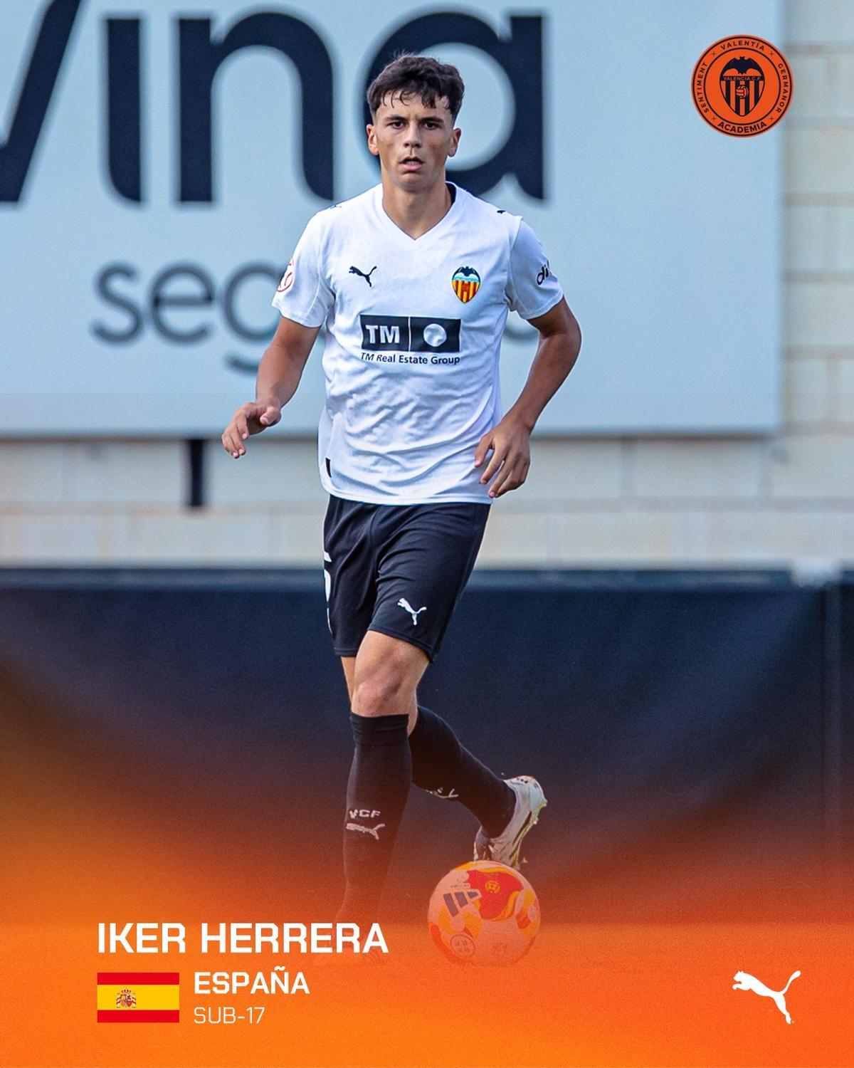 Íker Herrera apunta alto en el fútbol español