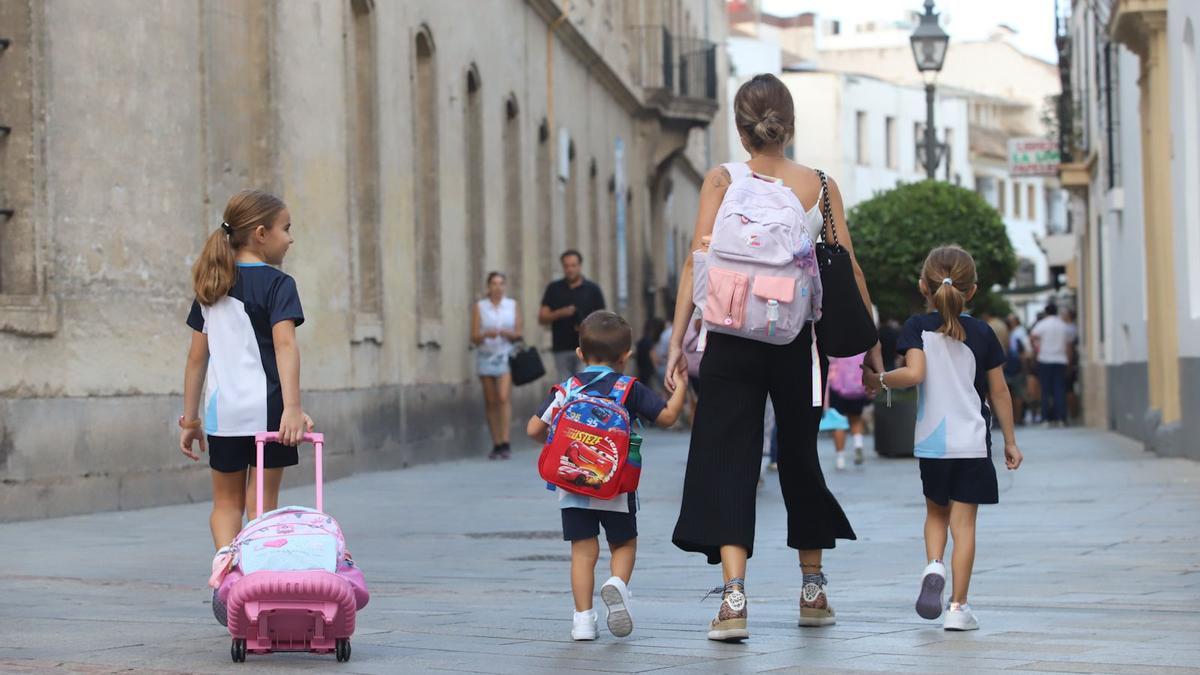 Primer día de colegio del actual curso.