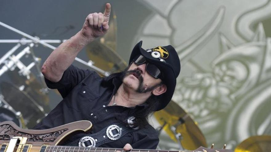 Lemmy Kilmister, bajista y vocalista de Mötorhead.