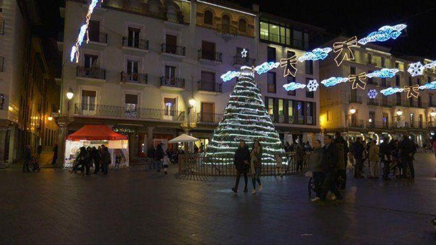 Las luces de Navidad de Teruel se encenderán este miércoles, 1 de diciembre.