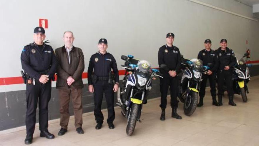 Adquisición de tres nuevas motos para la Policía Local