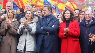 El PP refuerza su estrategia en la calle tras el pacto PSOE-Bildu en Pamplona y se prepara para enero
