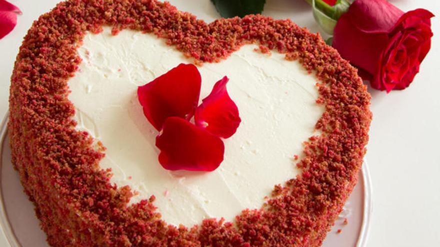 La tarta 'Red Velvet', un pastel para sorprender en San Valentín