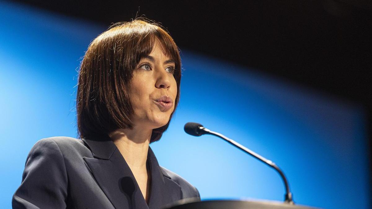 La ministra Diana Morant, en una visita en enero a la Universidad de Alicante por la toma de posesión de la rectora Amparo Navarro