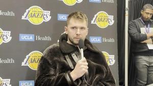 Doncic, sobre su primer aniversario como jugador de los Lakers: Ha sido un año muy bueno