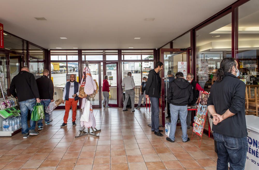 El descans dels camioners es torna a veure afectat per les restriccions a l'hostaleria