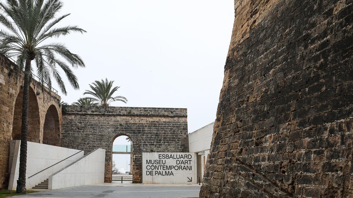 Entrada Es Baluard Museu d’Art Contemporani de Palma.
