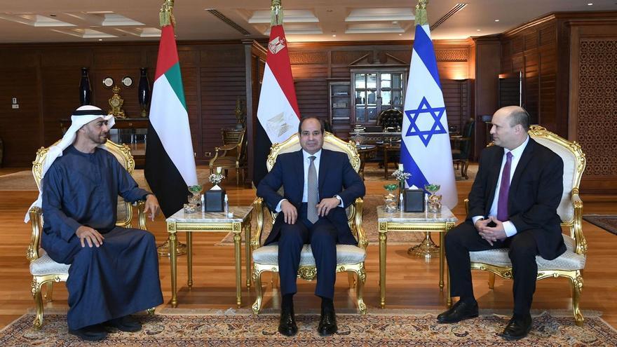 Primera cumbre de Egipto, Israel y Emiratos con un mensaje de cooperación ante la amenaza de Irán