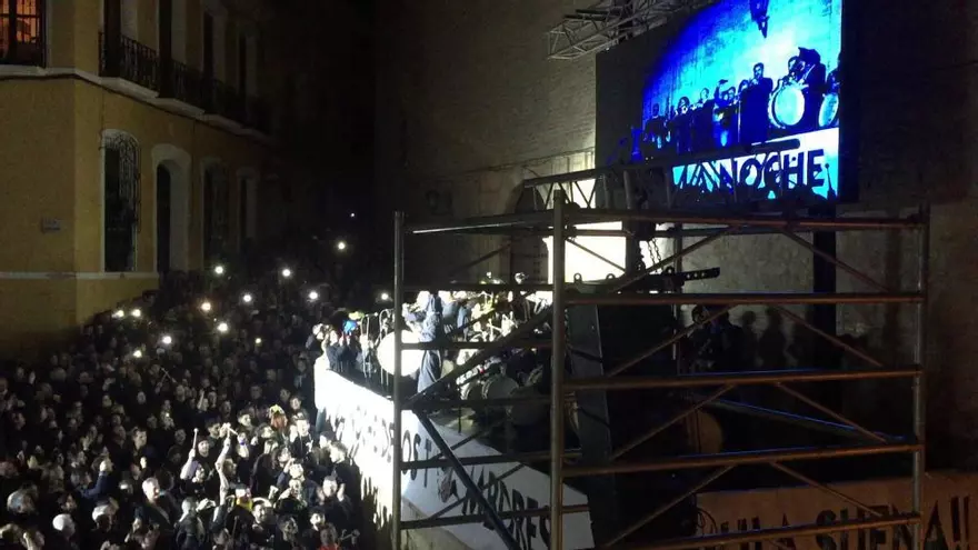 Así fue el comienzo de la tamborada de Mula